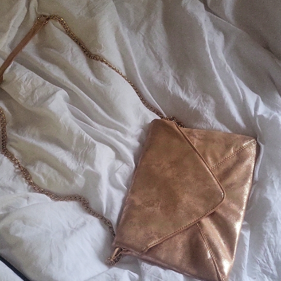 H&M pink foiled pu purse - Picture 1 of 3